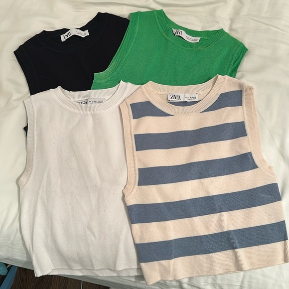 Zara Sweater Tops Set of 4 - Picture 1 of 1